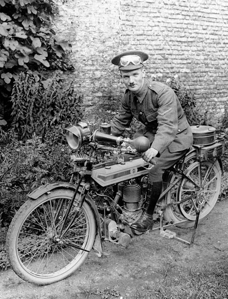 Remembrance Day: Motorcycles in the Great War | Bike Blog.